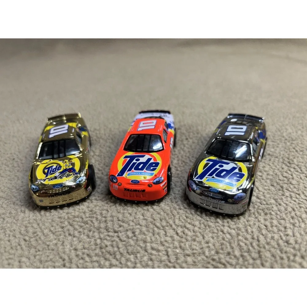 1996 Racing Champions Ricky Rudd Tide Racing Team NASCAR Diecast Cars 3 Pack #10